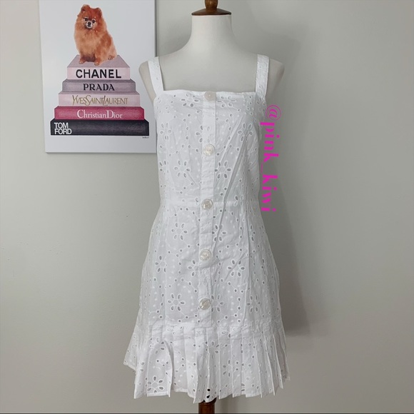 Alexis for Target Dresses & Skirts - 🆑 Alexis for Target Eyelet Sleeveless Pleated Dress